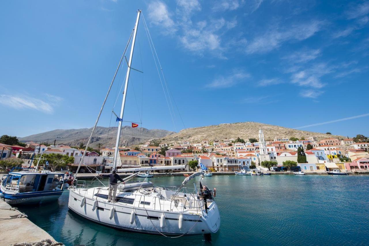 Spitakia Apartment Chalki Town Exterior photo